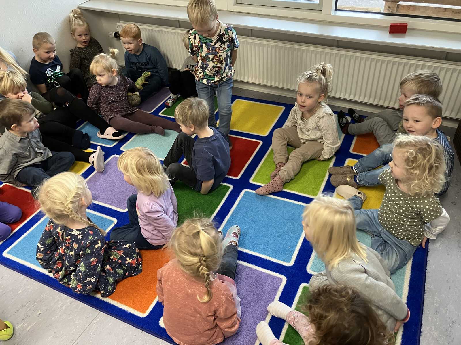 Børn i Børnehuset Svalereden